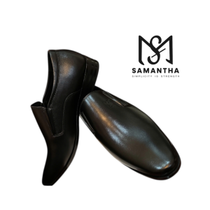 SAMANTHA • PLAIN TOE LOAFER • SMT-05 BLACK