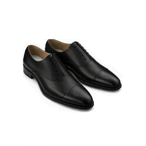 SAMANTHA • CAP-TOE OXFORD • SMT-09 BLACK