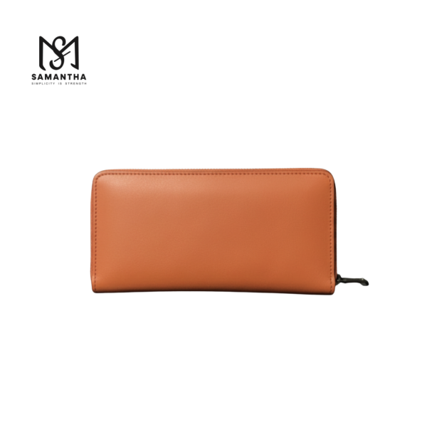 SAMANTHA • Ví Zipper Nữ • SMT-03 ORANGE
